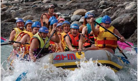 Маршрут Всплеск эмоций по р. Белой, Республика Адыгея, ст. Даховская