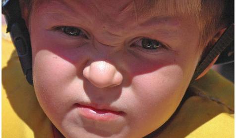 Юные участники сплавов по р. Белой, Республика Адыгея, ст. Даховская