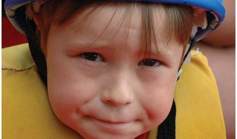 Юные участники сплавов по р. Белой, Республика Адыгея, ст. Даховская