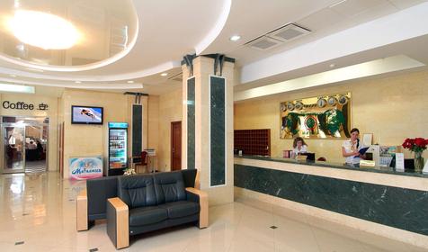 Холл отеля Платан Южный, г. Краснодар
