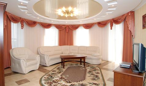 Номер люкс 3-х комнатный со смежным номером для охраны, отель Платан Южный, г. Краснодар