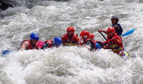 Маршрут Экстрим по р. Белой, Республика Адыгея, ст. Даховская