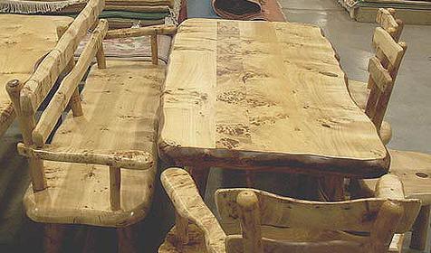 Мебель из массива капа