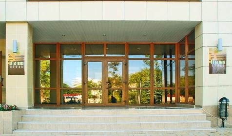 Отель Де ла Мапа, центральный вход, г. Анапа