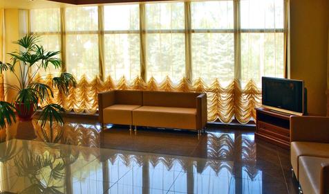 Места для ожидания в холле отеля Де ла Мапа, г. Анапа