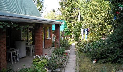 Фасад мини-гостиницы на ул. Шевченко 18, г. Горячий Ключ