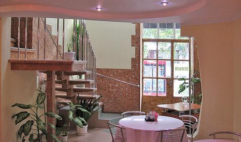 Кафе Таити, г. Славянск-на-Кубани, интерьер дизайн-студии Алые Паруса, г. Анапа