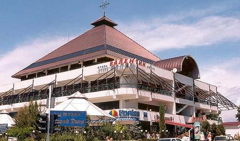 Фасад пансионата-гостиницы Валентин, г. Сочи