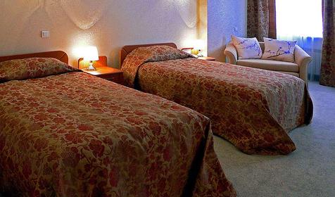 Номер полулюкс туристического комплекса Азиш-Тау, Апшеронский район, плато Лаго-Наки