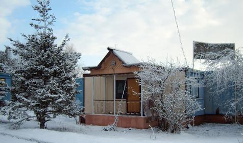 Фасад гостиничного хозяйства Ахтырское, Абинский район, пгт. Ахтырский