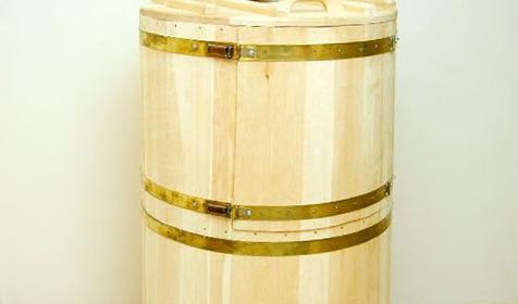 Минисауна Кедровая бочка, лечение в пансионате Бригантина, г. Анапа