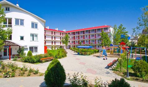 Спальные корпуса пансионата Бригантина, г. Анапа