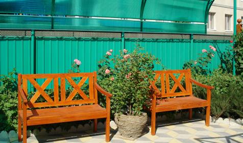 Двор, гостевой дом Енисей, г. Анапа. кп. Витязево