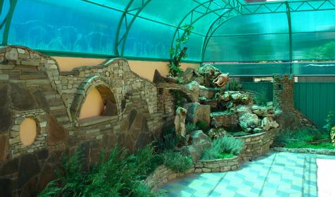 Двор, гостевой дом Енисей, г. Анапа. кп. Витязево