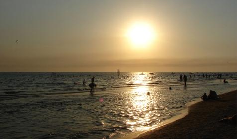 Пляж, г. Анапа. кп. Витязево