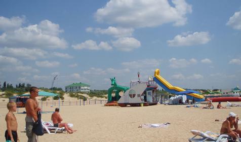 Развлечения на пляже п. Витязево