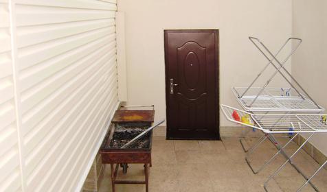 Мангал на заднем дворе, гостиница Анюта, г. Сочи, п. Лазаревское