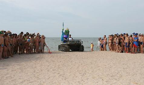 Пляж, ДОЦ Северянка, Темрюкский район, ст. Голубицкая