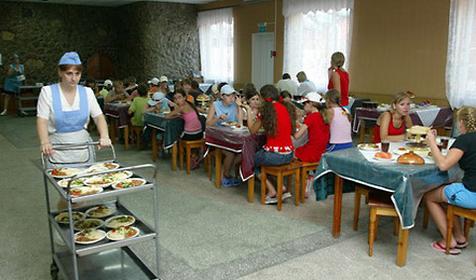 Столовая в ДОЦ Северянка, Темрюкский район, ст. Голубицкая