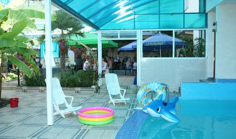 Бассейн, гостевой дом Дельфин, г. Сочи, Адлер