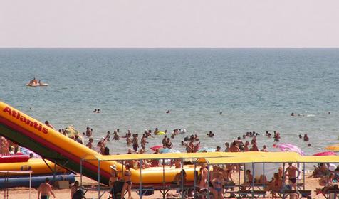 Пляж, г. Анапа. кп. Витязево