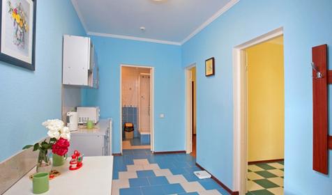 Двухкомнатный Семейный с кухней, Гостевой дом На Херсонской, г. Геленджик