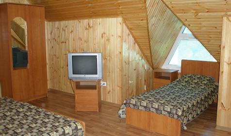 Двухуровневый номер (3 комнаты), гостиница Тихая гавань, п. Архипо-Осиповка
