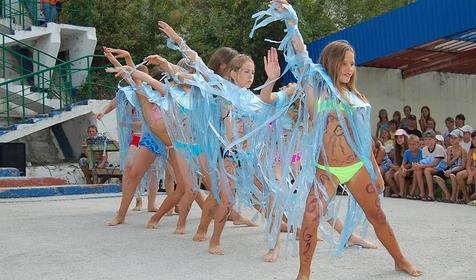 День Нептуна в ДОЛ Экспресс, г. Геленджик, с. Кабардинка