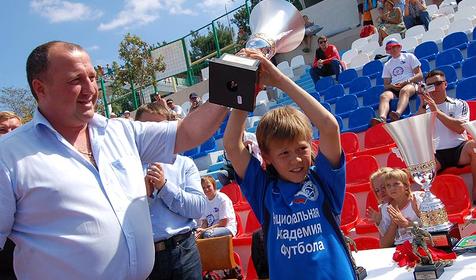 Награждение первенства ДОЛ Экспресс по футболу, г. Геленджик, с. Кабардинка