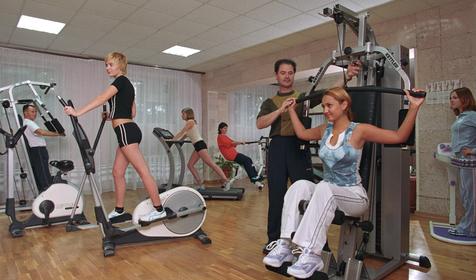 Тренажерный зал, пансионат с лечением Урал, г. Анапа