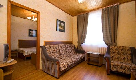 Двухкомнатный номер Люкс, номер 5, гостевой дом Веселый рапан, г. Анапа, Джемете