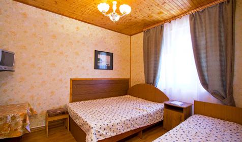 Номер 5, двухкомнатный номер люкс, гостевой дом Веселый рапан, г. Анапа, Джемете