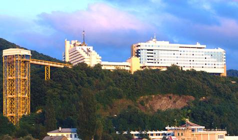 Главный корпус Молния Ямал (главный корпус "Молния"), курортный комплекс Молния Ямал (главный корпус "Молния"), Туапсинский район, п. Небуг