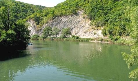 Вид на реку Вулан, г. Геленджик, с. Архипо-Осиповка