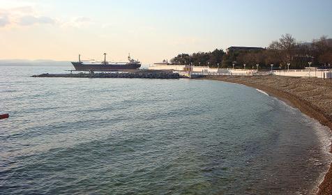 Пляж с. Кабардинка города-курорта Геленджик