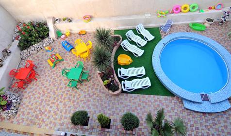 Двор, отель Таис, г. Сочи, Адлер