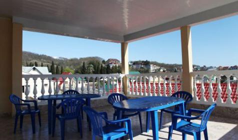 Общая лоджия, гостиница Экзотик, г. Сочи, Адлер