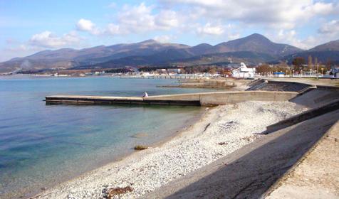 Пляж, г. Геленджик, с. Кабардинка