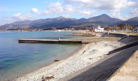 Пляж, г. Геленджик, с. Кабардинка