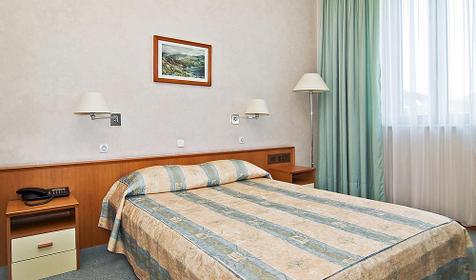 Одноместный номер категории А гостиничного комплекса Каравелла, г. Туапсе