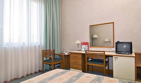 Одноместный номер категории А гостиничного комплекса Каравелла, г. Туапсе