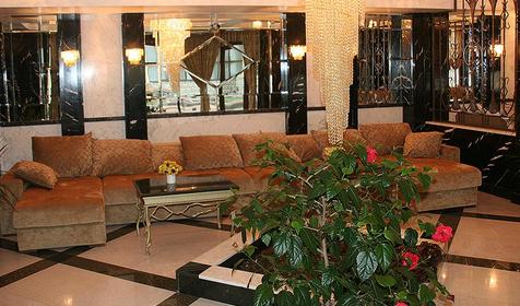 Холл отеля Дельфин, г. Сочи, п. Лазаревское