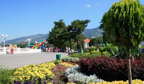 Пляж, г. Геленджик