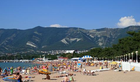 Пляж, г. Геленджик