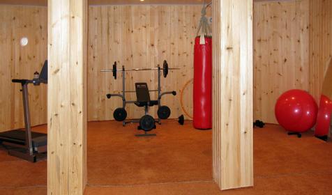 Тренажерный зал гостевого дома Бегущая по волнам, г. Сочи, Лазаревский район, п. Лоо