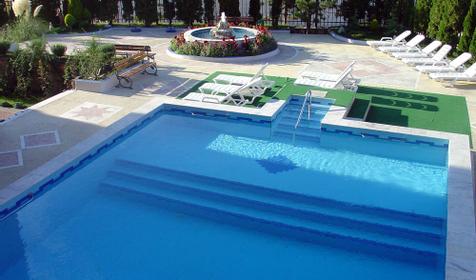 Бассейн, гостиница Ксения, г. Сочи