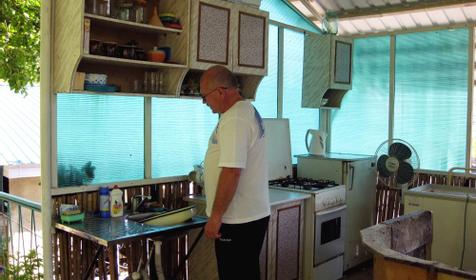 Летняя кухня гостевого дома Два Федора, г. Сочи, Лазаревский район, п. Якорная щель