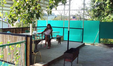 Летняя кухня гостевого дома Два Федора, г. Сочи, Лазаревский район, п. Якорная щель