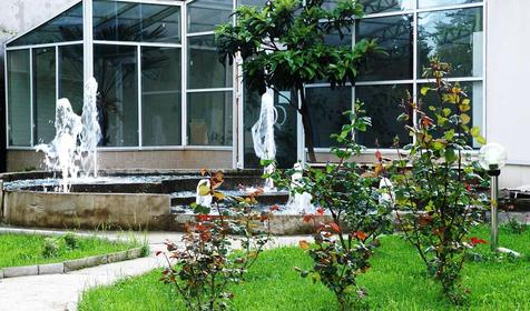 Фонтан на территории дома отдыха Липки-ЮГ, г. Сочи, Лазаревский район, п. Солоники