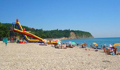 Пляж, г. Геленджик, с. Криница